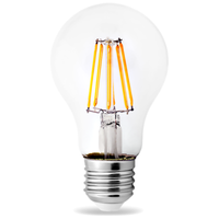 Led Filament Lampe E27 A60 8W Leuchte GlüHbirne Warmweiss Leuchtmittel Birne