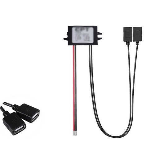 5*DC 12V to 5V 3A 15W Step down USB Converter Regulator Adapter For Car Charger - Picture 12 of 15