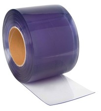 Pendelt&uuml;rfolie PVC Streifenvorhang Lamellen 300x3mm 1m Streifenfolie Stall K&uuml;hlh