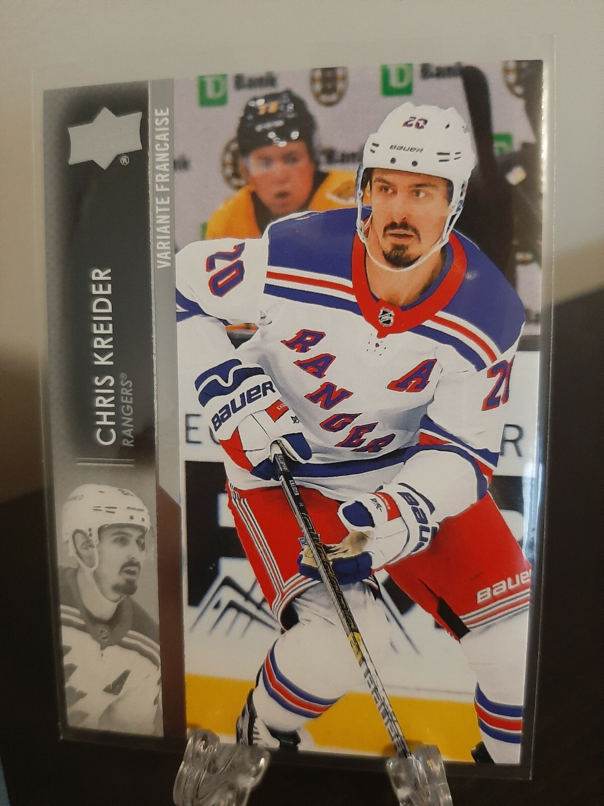 2021-22 Variante Francaise French Version Chris Kreider New York Rangers #122