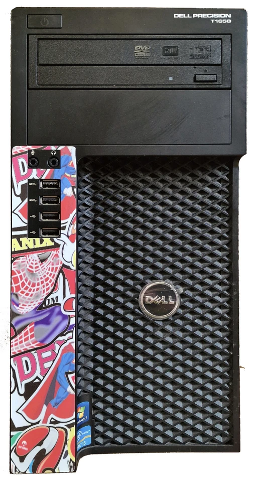 cheap Gaming PC dell Computer Quad Core 8GB 320GB AMD R5 340x 2GB DVD Win 10 - Image 3 of 4