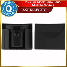 2 Pcs Frame Insert Plug Fits Glock Gen4 Gen5 17-19-44 Debris Guard Flush Nylon