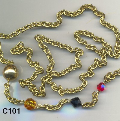 Vintage USA MADE Brass/Steel Jewelry Chain 4 Styles, Closeout C101.508.2911.3310
