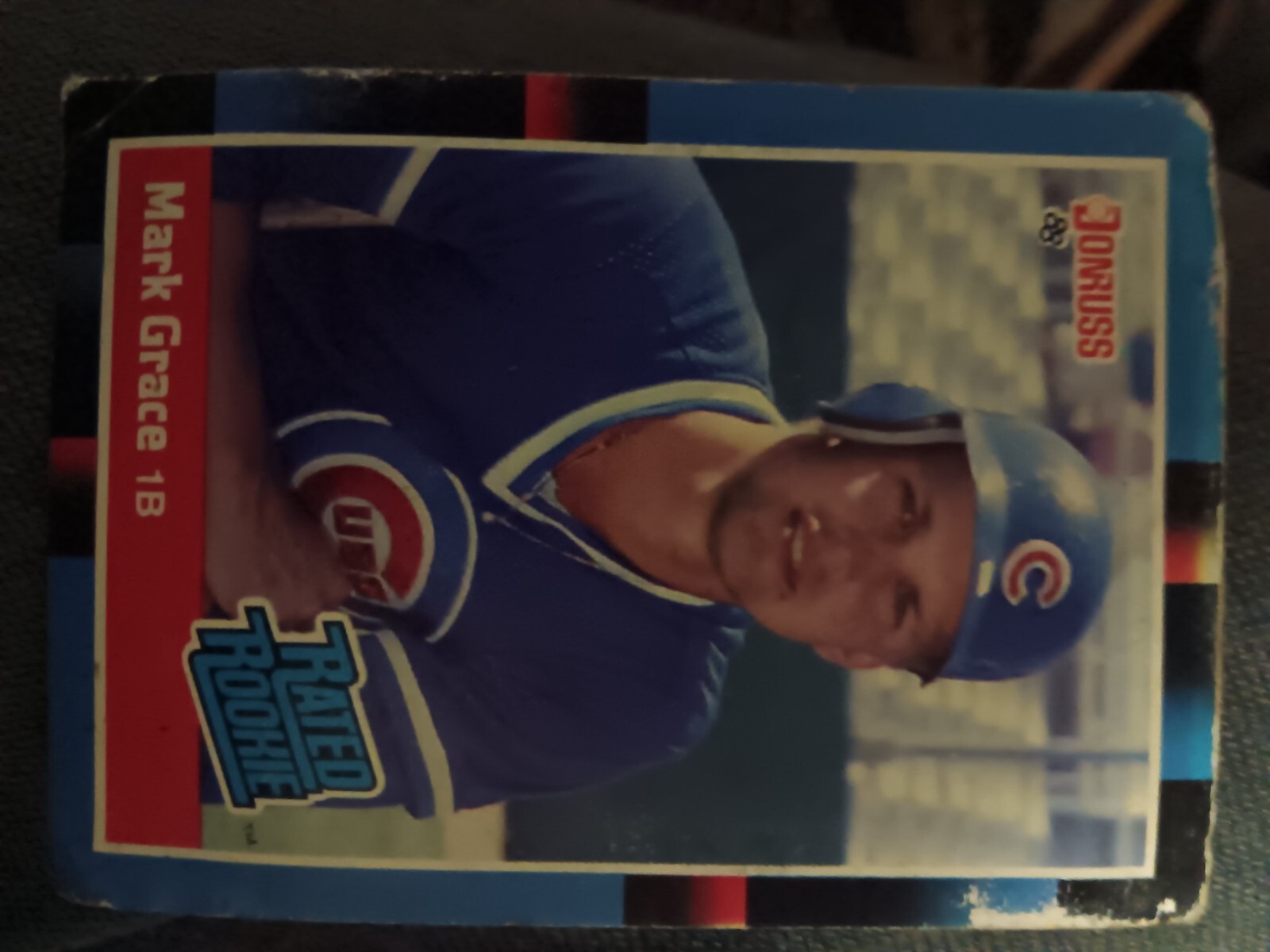 1988 Donruss Mark Grace (Rookie Card) (Tough BGS9.5) (#40) BGS9.5 BGS