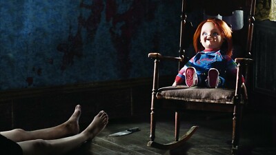 Chucky Movie Scene 13'' x 19'' Action Figure Backdrop Photo Poster