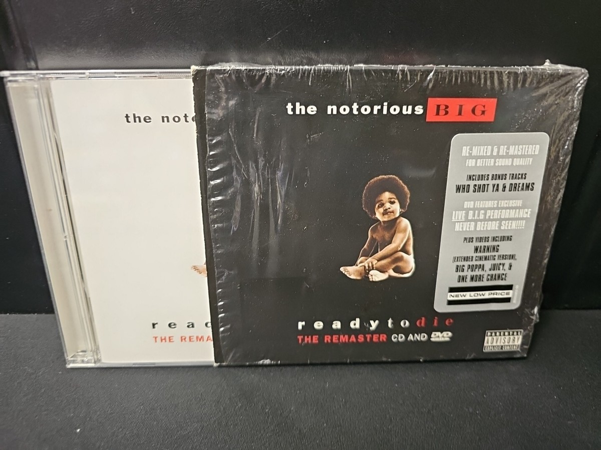Ready to Die - B.i.g. Notorious - 2 DISC SET CD 💿 W/SLIPCASE
