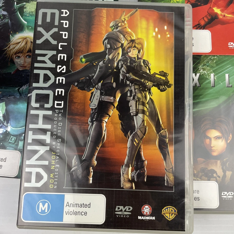 Appleseed Ex Machina DVD + Vexhille Anime Manga Region 4 2 DVD Set - Image 3 of 4