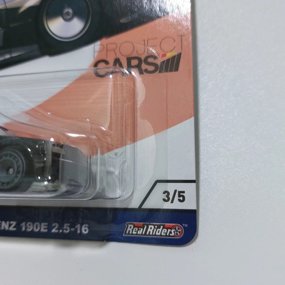 Hot Wheels ERROR SIN TAMPO LATERAL MERCEDES-BENZ 190E EURO VELOCIDAD Foto 4 de 4