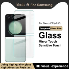 For Samsung Galaxy Z Flip6 5G, imak Tempered Glass Mirror Touch Film (Back Set)