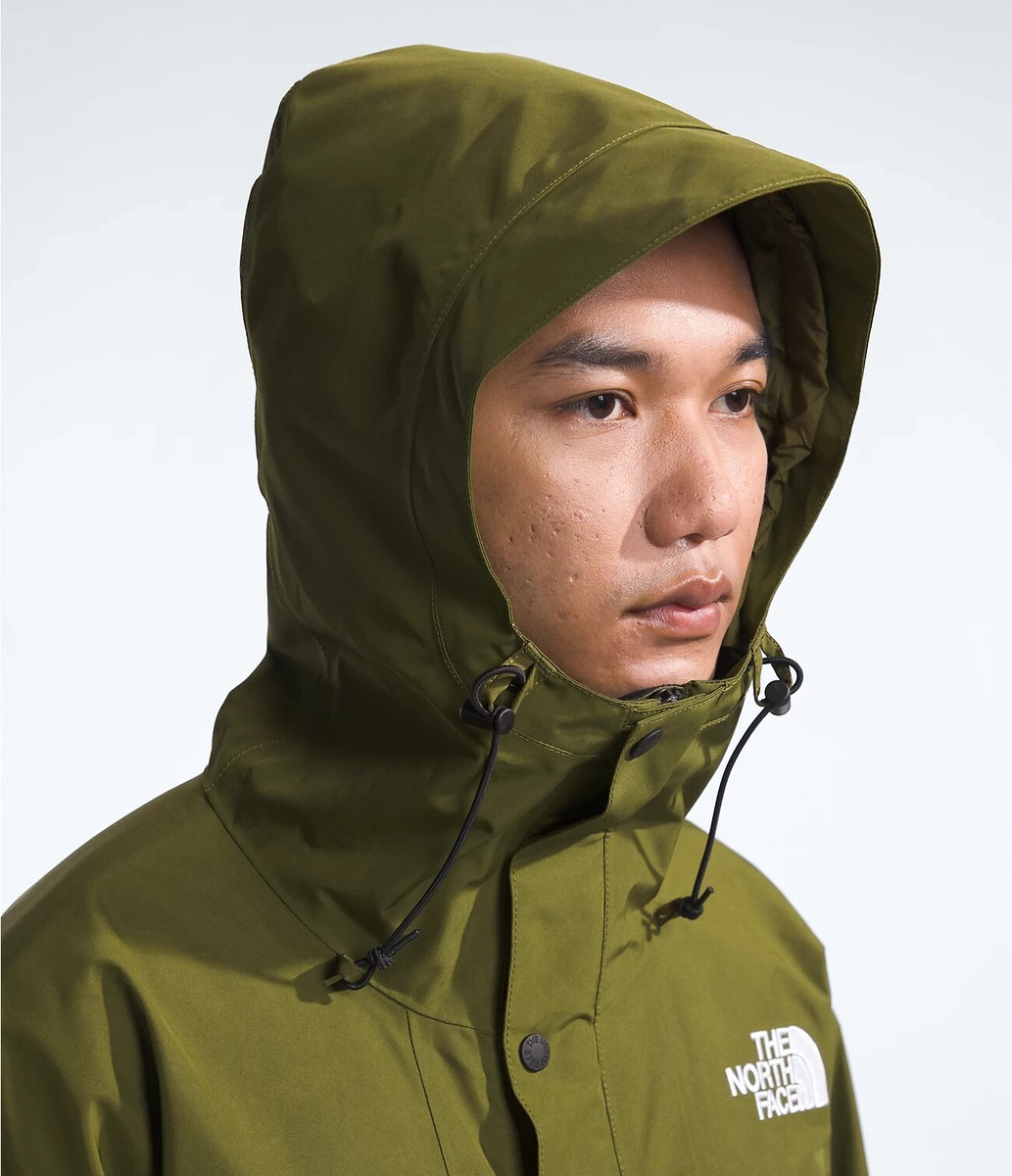 The North Face Mens GORE-TEX Mountain Jacket Hoodie M Green The North Face Mens GORE-TEX Mountain Jacket Hoodie M Green