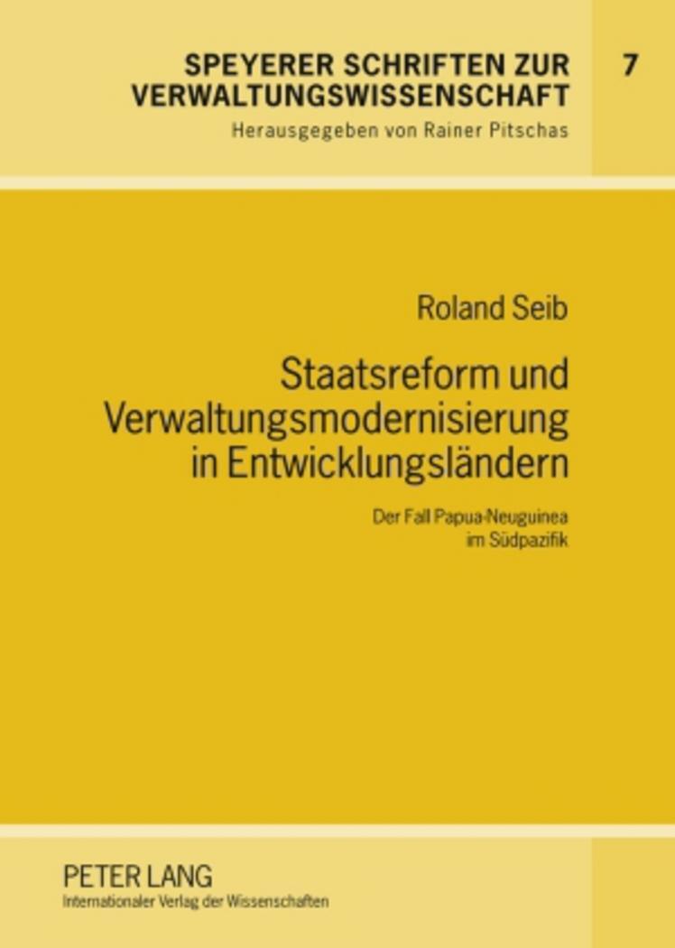 Thumbnail - Roland Seib | Staatsreform Und Verwaltungsmodernisierung In