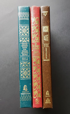 Be Happy You Are Loved, Be Happy Attitudes, Robert Schuller Hardback 3 Books