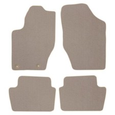 Velours Fußmatten für Citroen C4 I Bj. 2004 – 2010 Passform Automatten STD BEIGE