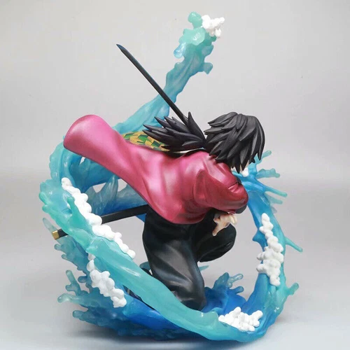 Anime Demon Slayer Figur Kimetsu no Yaiba Giyu Tomioka Statue Modell ohne Box - Bild 3 von 6