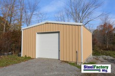 Steel Factory Mfg 25x50x8 Metal Beam Frame Garage Building Kit MADE IN USA