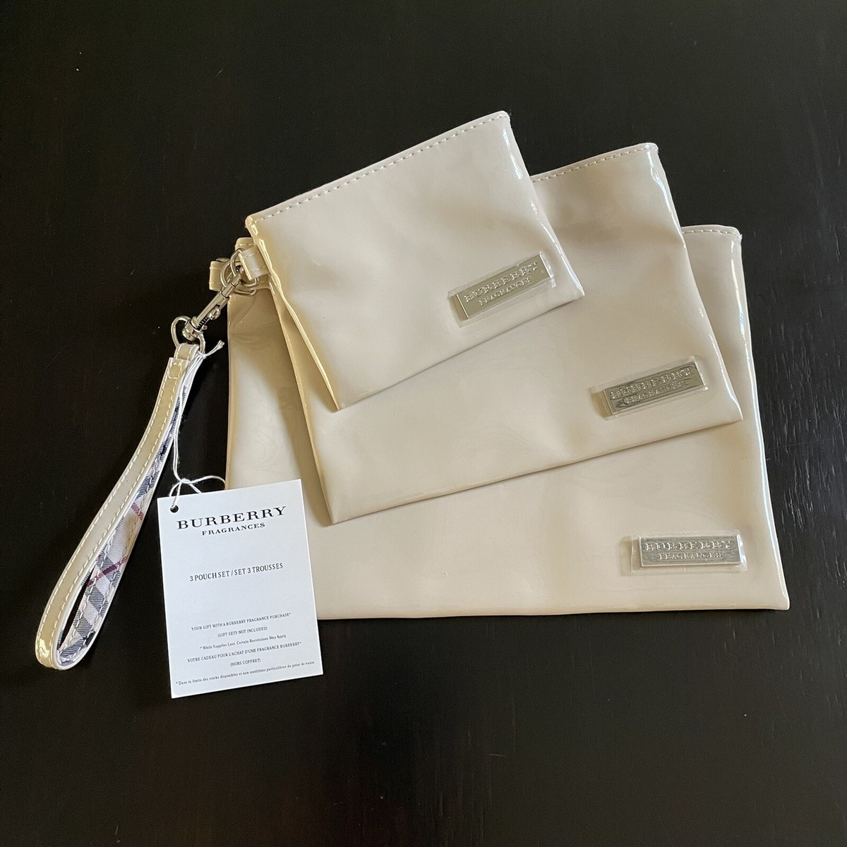 Burberry fragrance pouch deals