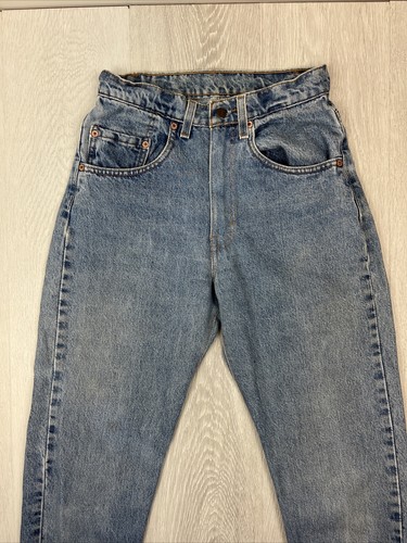 Levi’s 505 Blue Denim Jeans Size 28 X 30 - Picture 2 of 13