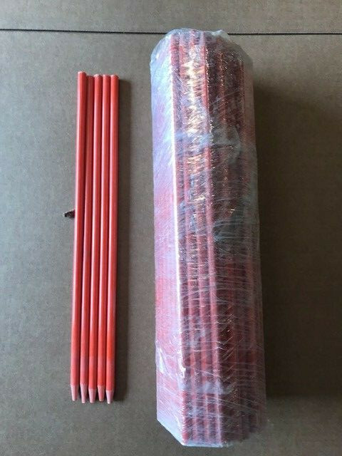500 Pack Of 48 Long Driveway Markers Snow Plow Stakes Poles Orange