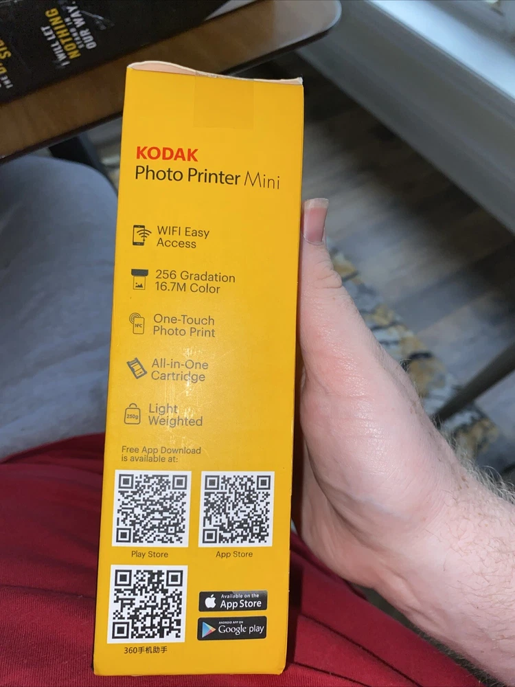 Kodak Photo Printer Mini PM-210 - Instant Printer Compatible w/Android & iOS Kodak Photo Printer Mini PM-210 - Instant Printer Compatible w/Android & iOS