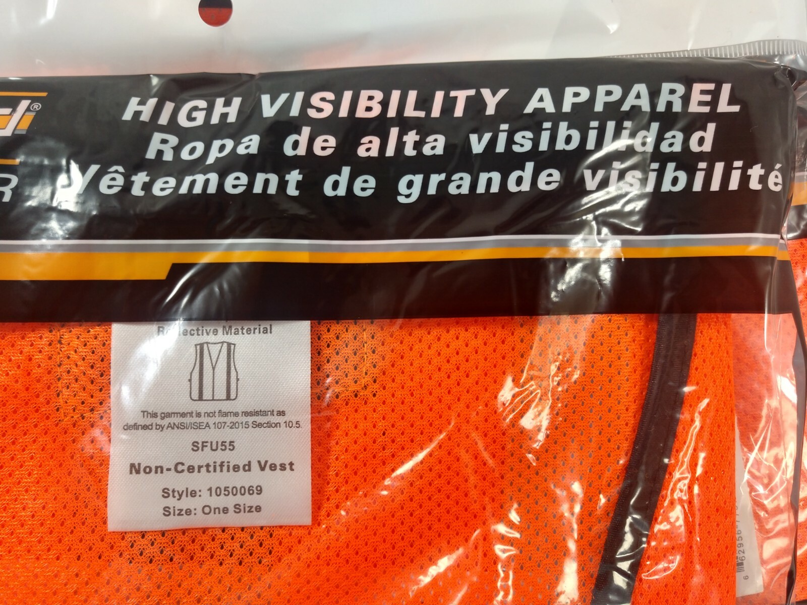 4 Piece of Body Guard Safety Gear Vests (SFU55) Brand New One Size