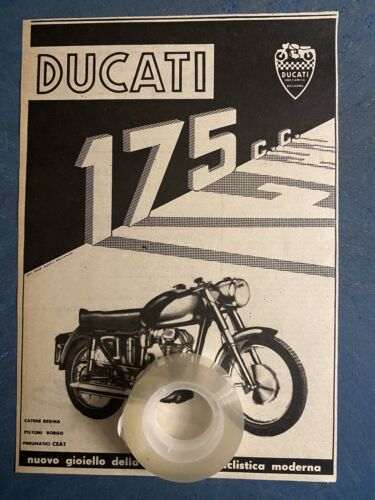 Rarissima Pubblicita’ Moto DUCATI 175 del 1956 - Afbeelding 1 van 1