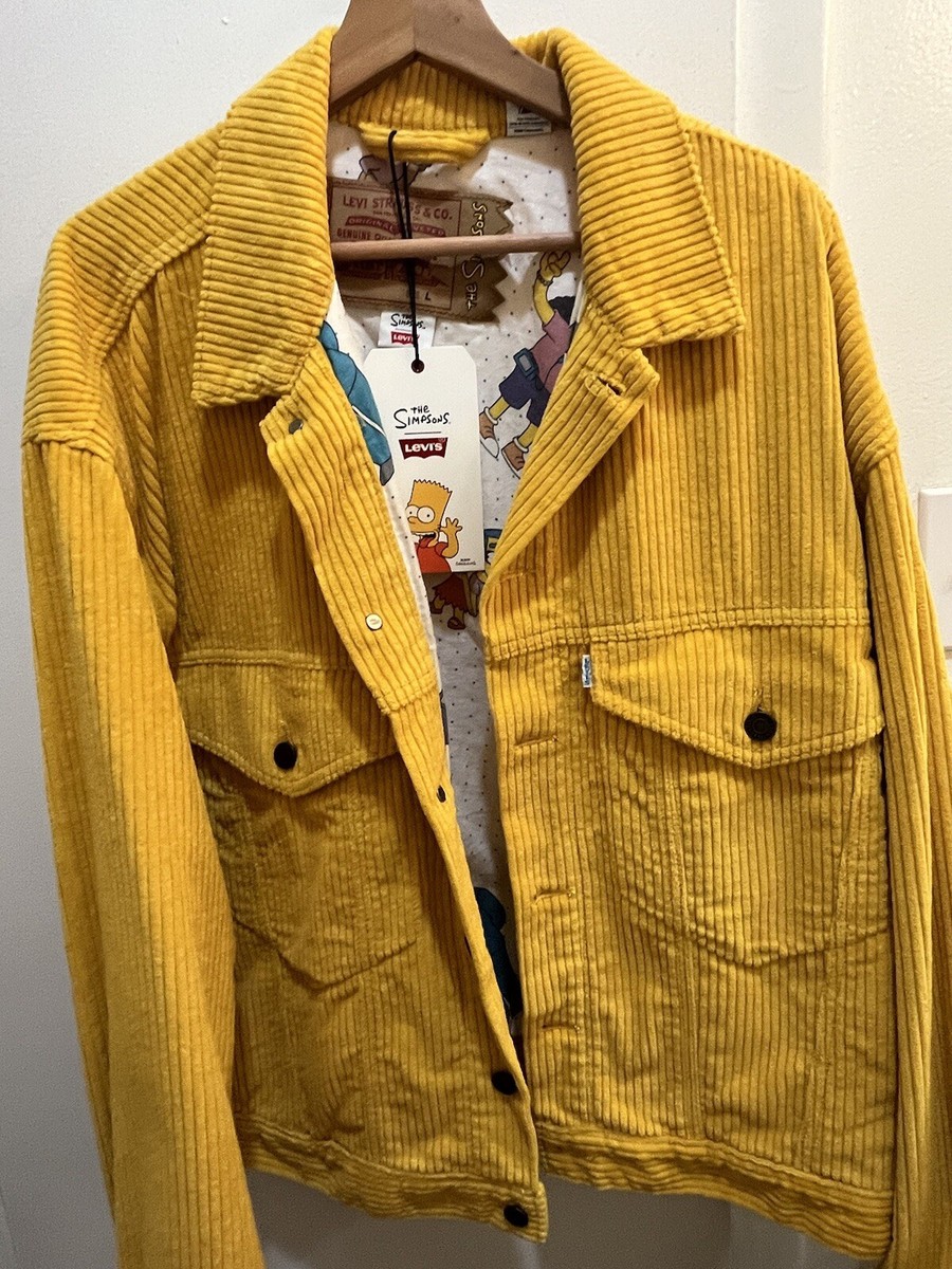 LEVI'S×SIMPSONS】コーデュロイジャケット／XLサイズ