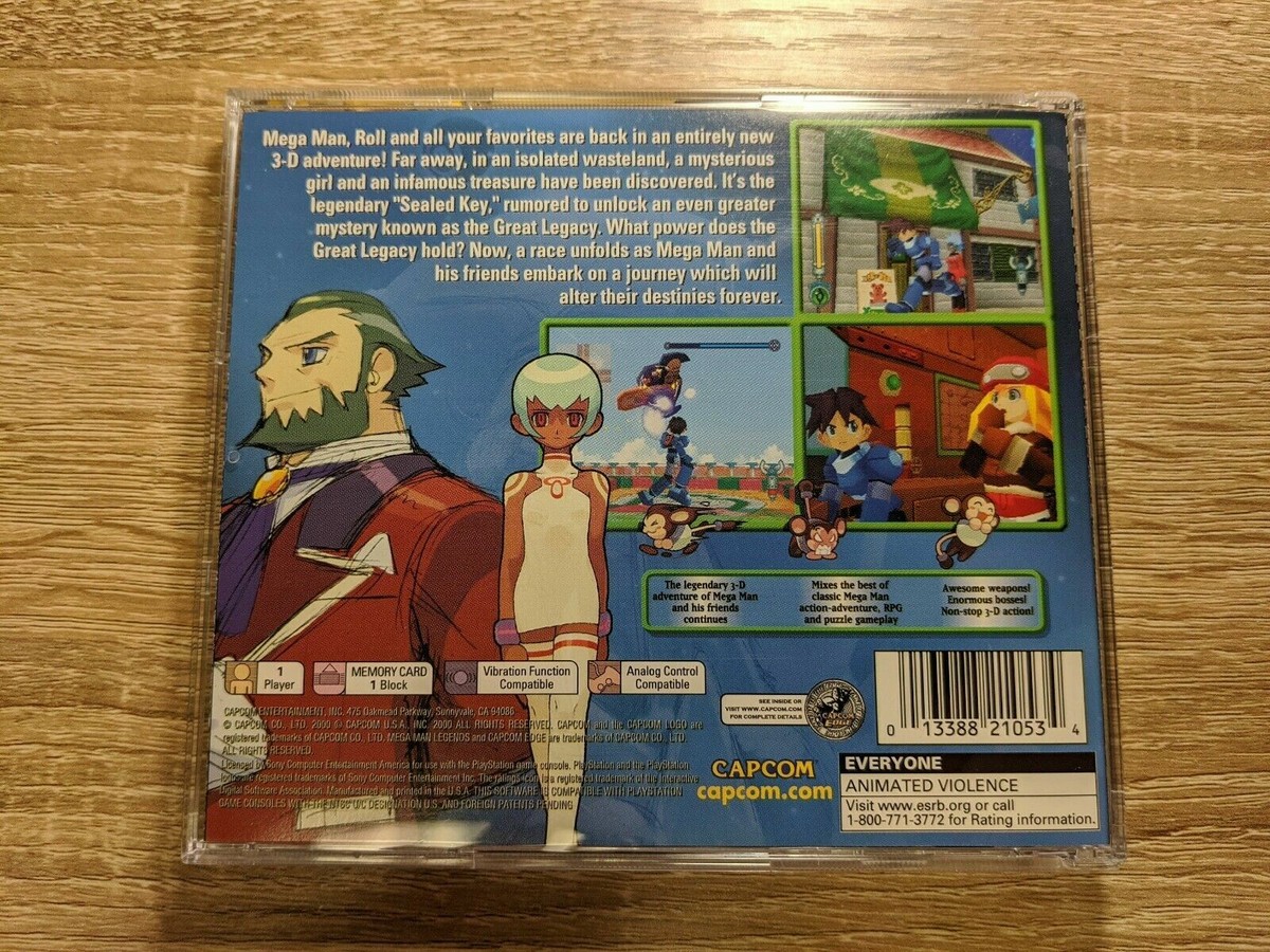 Mega Man Legends (Sony PlayStation 1, 2000) for sale online