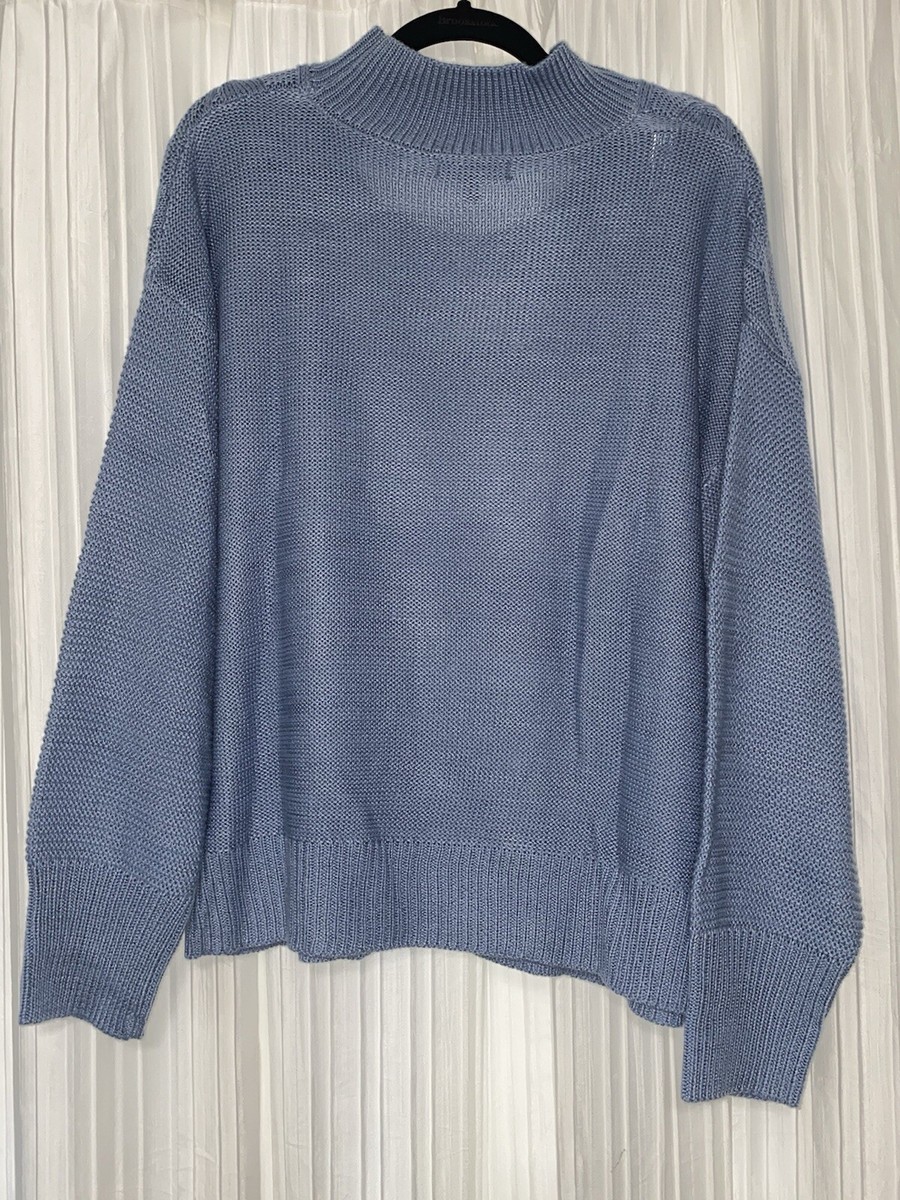 NWT Steve Madden Blue Sweater XL | eBay