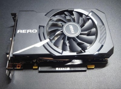 MSI GeForce GTX 1060 AERO ITX 6G OC GTX1060/6GB(GDDR5)/PCI-E From