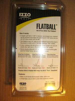izzo golf flatball