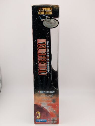 Star Trek Insurrection 9 Inch Playmates Action Figure LT Geordi LaForge New NIB - Picture 2 of 6