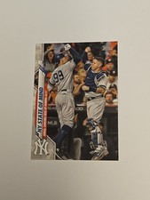 AARON JUDGE GARY SANCHEZ 2020 TOPPS #591 NY STATE OF MIND