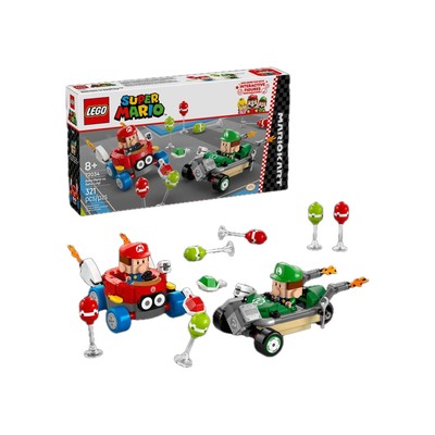 New in box! LEGO Super Mario: Mario Kart-Baby Mario Vs. Baby Luigi (72034)