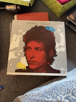 Bob Dylan Biograph 5 Record DELUXE Edition Box Set w/Booklet + 2 1988 tickets