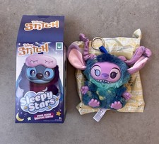 Disney Stitch Sleepy Stars Vinyl Plush Stuffed Toy Key Chain Sleeping Angel Doll