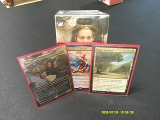JESKAI STRIKER precon Cyclonic Rift upgrades deckbox! MTG Commander