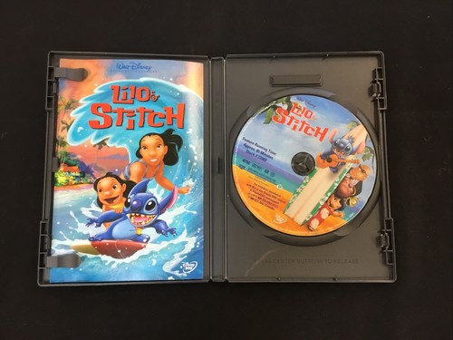 Disney's Lilo & Stitch - DVD - 2002 Animated Movie w/Insert FREE SHIPPING - Picture 3 of 3