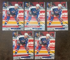 (5) 1993-94 Fleer Ultra #488 Peter Laviolette Team USA Rookie RC Hockey Cards!
