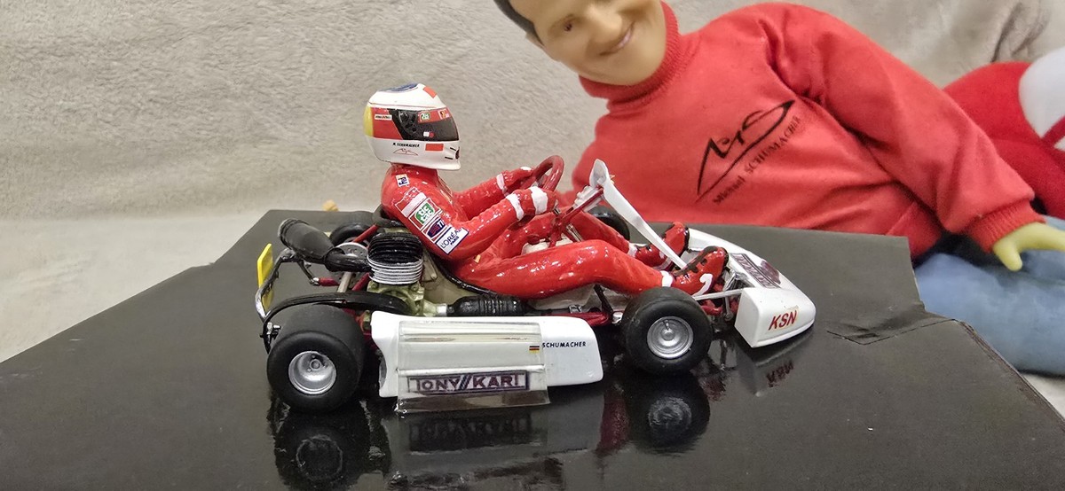 Go Kart Michael Schumacher 1:18 Minichamps | eBay