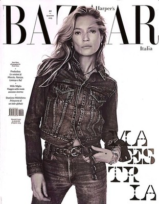 HARPER'S BAZAAR Magazine Italia September 2025 KATE MOSS Noor Khan JACQUI HOOPER