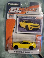 Greenlight GL Muscle 2013 Chevrolet Camaro ZL1, Yellow, 1:64, NIB