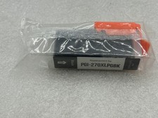 NEW SEALED - Genuine Canon PGI-270 PGBK Black Ink Cartridge W/ FREE SH