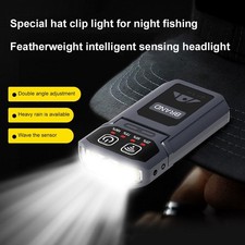  Headlamp Clip On Cap Hat Light Head Torch Fishing Rechargeable Lamp/ Head V9R0