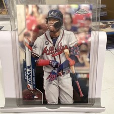 Topps Chrome Update Ronald Acuña Jr. U-75 Atlanta Braves All-Star Game