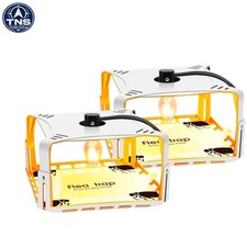 Retractable Electric Flea Trap - Safe Indoor Solution for Heavy Infestations