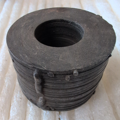 14 Washers Welded Together -Heavy-Duty Spacer. 3.5 pound wt. 3'OD, 1 1/4-1/2" ID