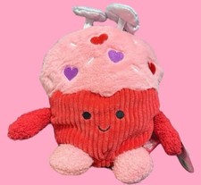 BUM BUMZ Bumbumz Valentine Plush 8" Cole the Cupcake with tag Kellytoy 2023