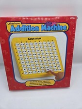 Lakeshore Addition Machine Math Educational Tool Push Button Home School