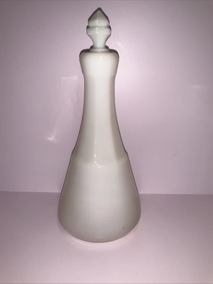 ¡Preciosas botellas de vidrio de leche vintage de peluquería con tapón! Foto 2 de 4