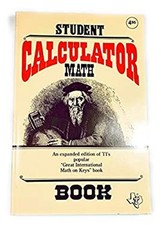 Student Calculator Math Book Paperback Texas Instruments Learning
